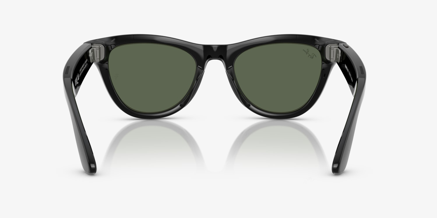 Ray-Ban Skyler 純正レンズ　新品 RAY-BAN | META SKYLER Sunglasses in Black and Clear/Amethyst