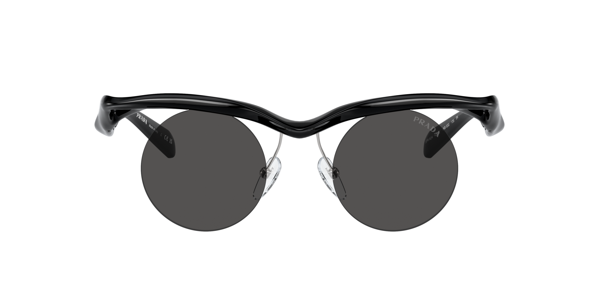 Brand new Prada glasses summer 24 collection. Prada - PR A24S Sunglasses | Specs Collective main image 4