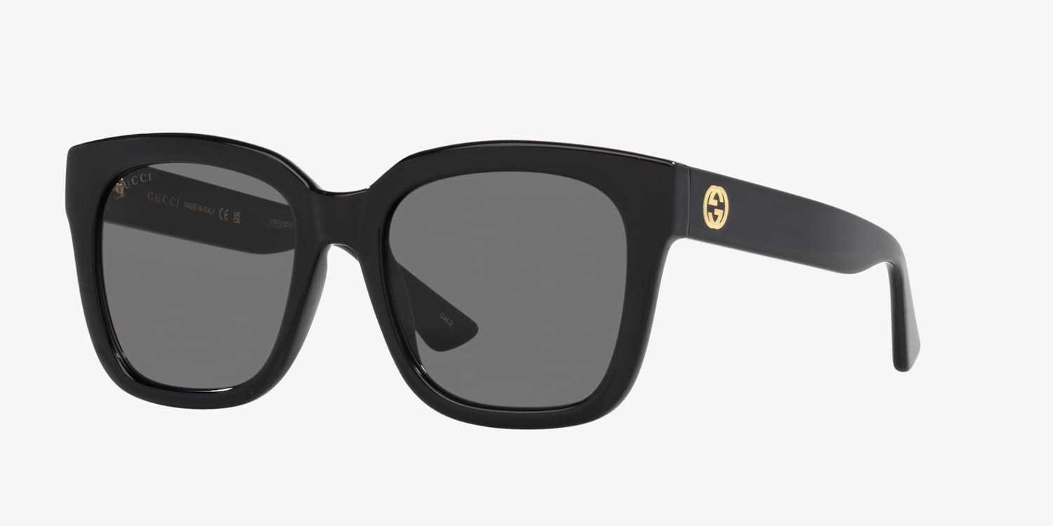 GUCCI グッチ サングラス GG1338S-001 Black Gucci GG1338S Sunglasses | LensCrafters
