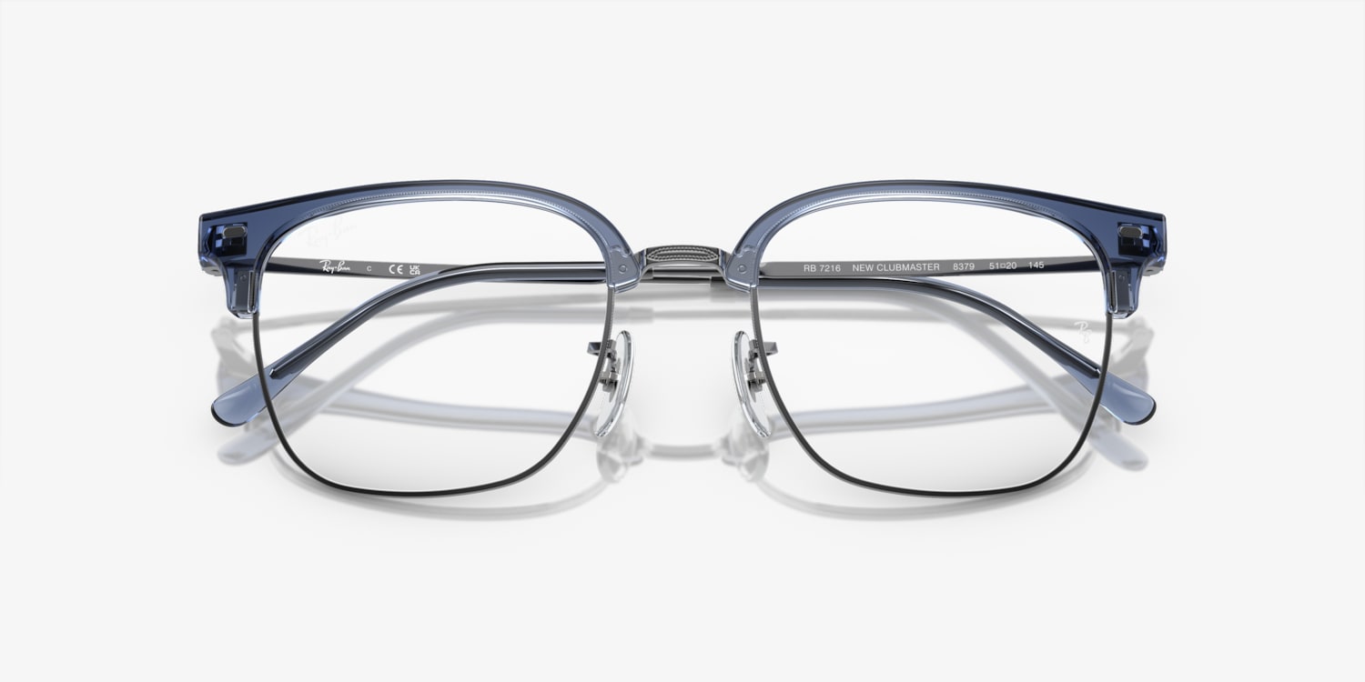 Ray-Ban RB7216 New Clubmaster Optics Eyeglasses | LensCrafters