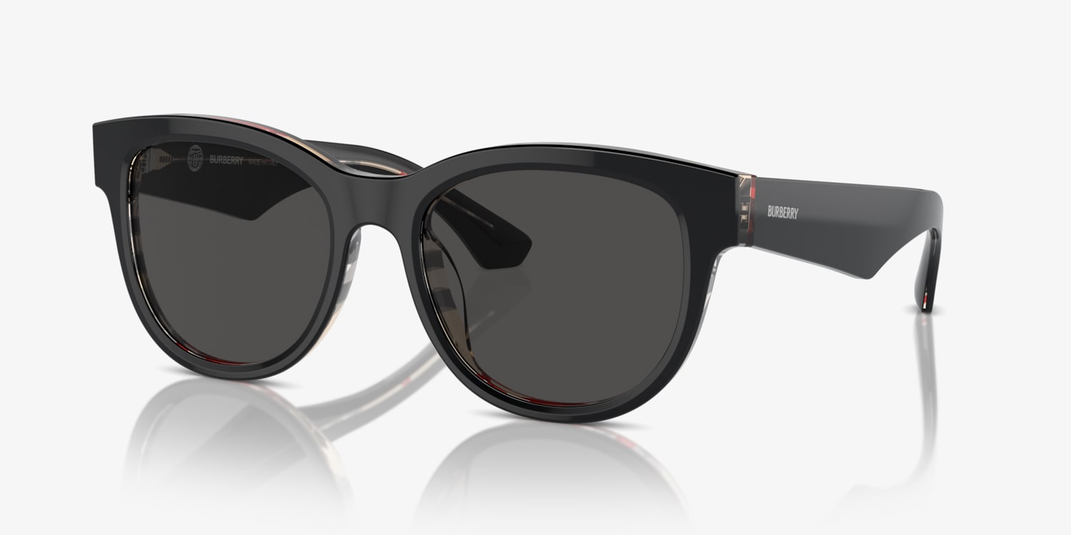 BURBERRY　黒ブラウス Burberry BE4432U Sunglasses | LensCrafters