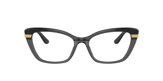 Dolce&Gabbana Woman Black On Transparent Black