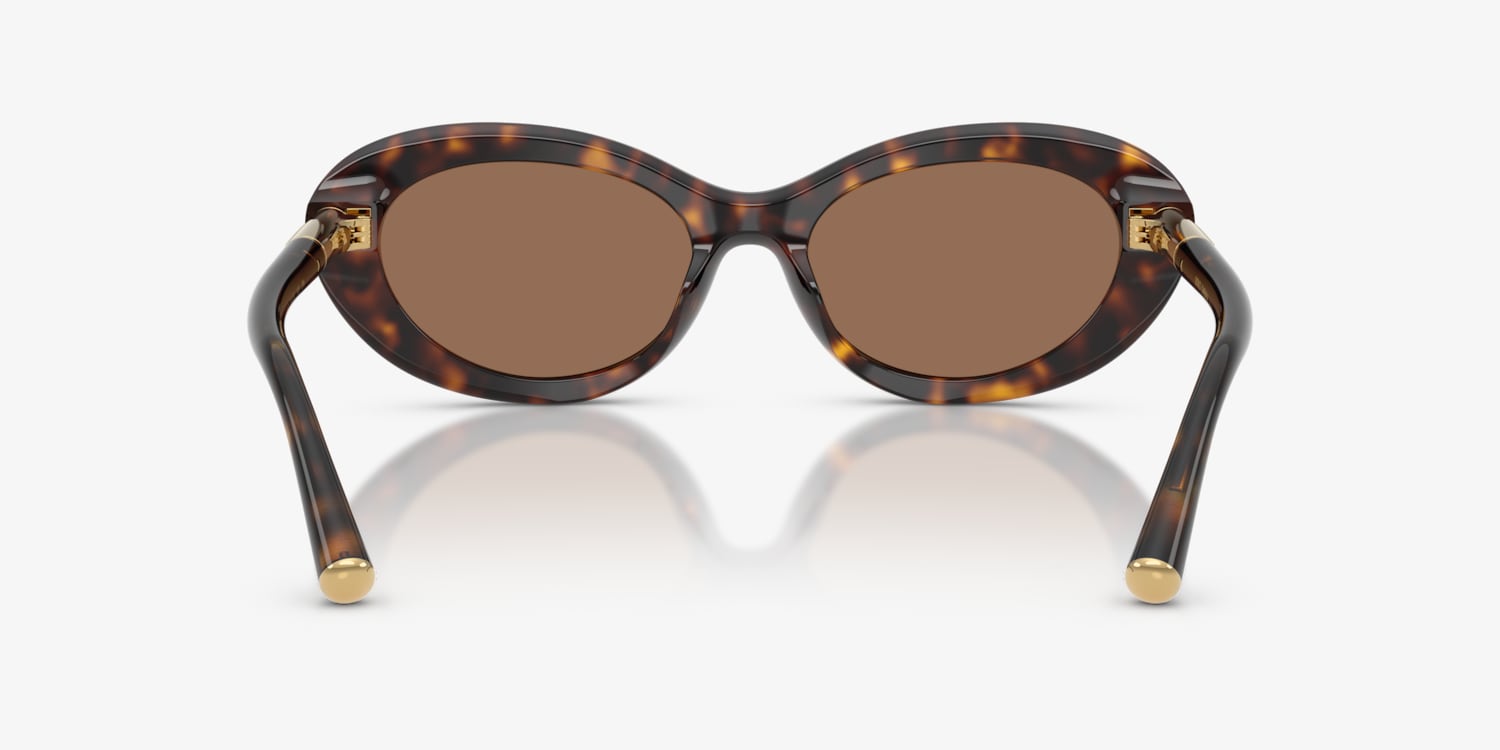 Dolce & Gabbana Tortoiseshell Round Sunglasses w Case & Box Dolce & Gabbana DG4537 Sunglasses | LensCrafters main image 2