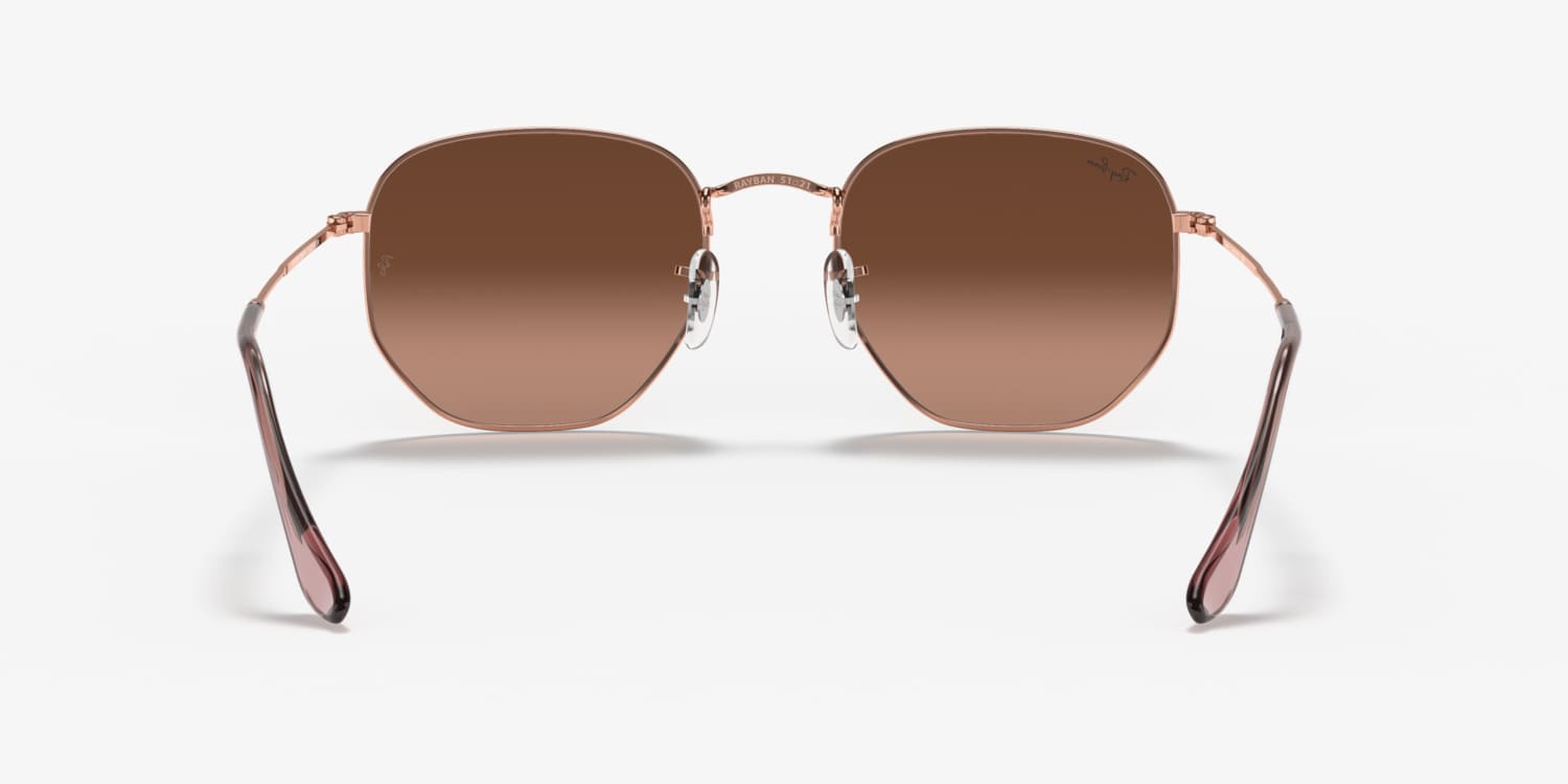 Ray-Ban RB3548N Hexagonal Flat Lenses Sunglasses | LensCrafters