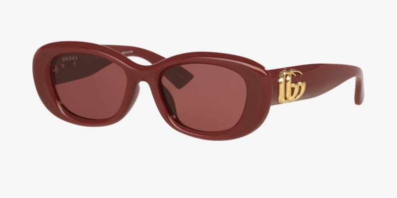 【正規品証明書あり】Gucci オーバル サングラス GG1579S Gucci GG1579S 001 Black Oval Sunglasses Unisex New Authentic