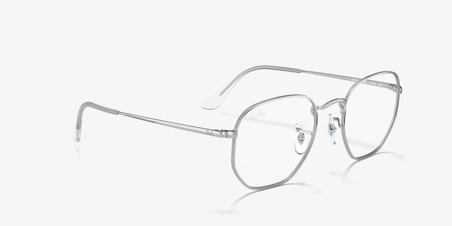 Ray-Ban RB6448 Hexagonal Optics Eyeglasses | LensCrafters
