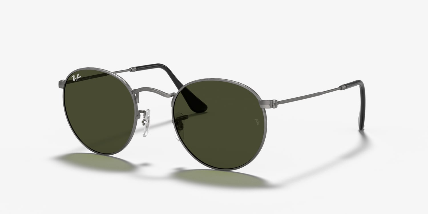 Ray-Ban RB3447 Round Metal Sunglasses | LensCrafters