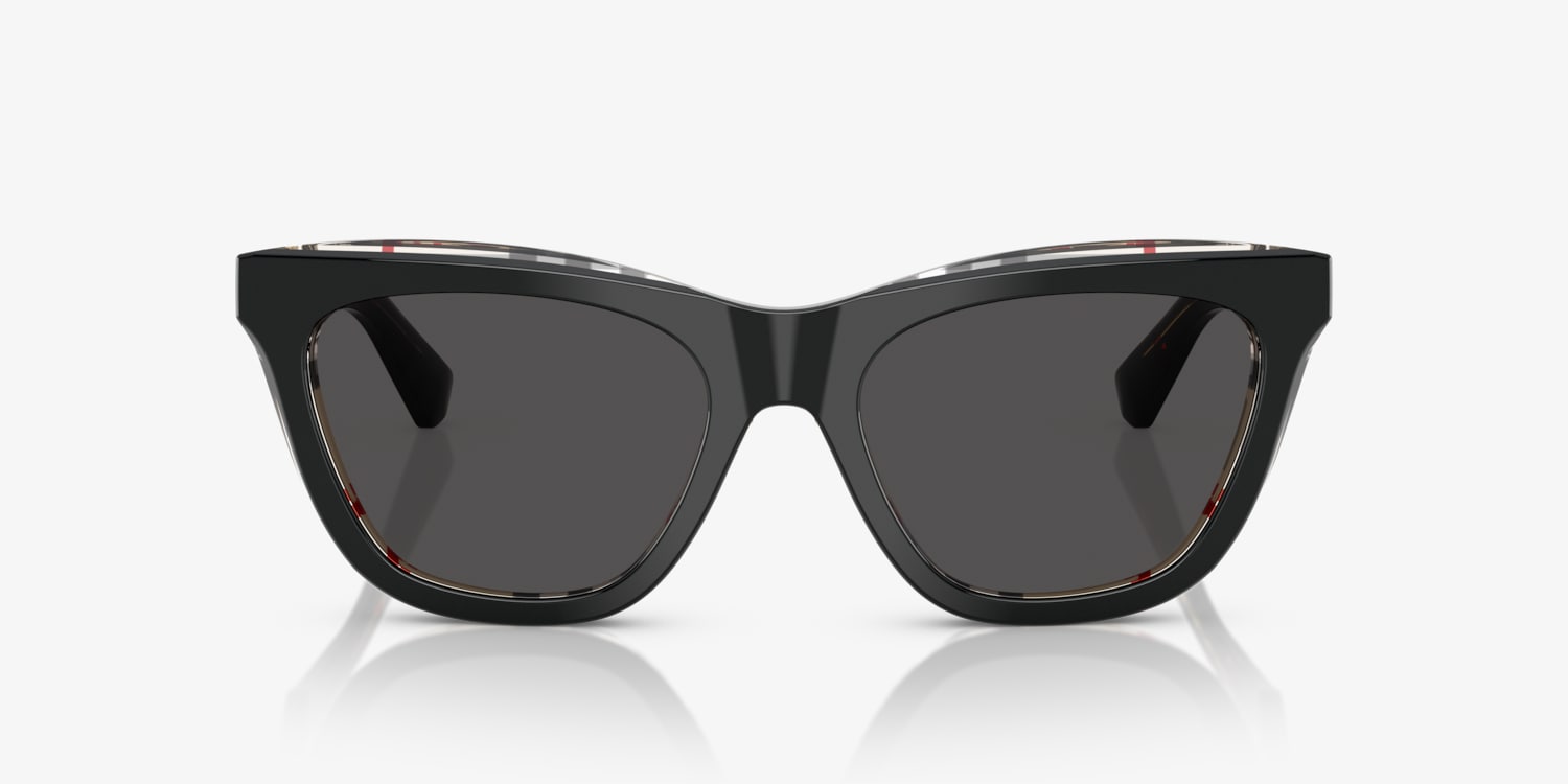 ミンチュエンさま専用 バーバリー　BURBERRY ブラック ウェッジヒール Burberry BE4435 Sunglasses | LensCrafters