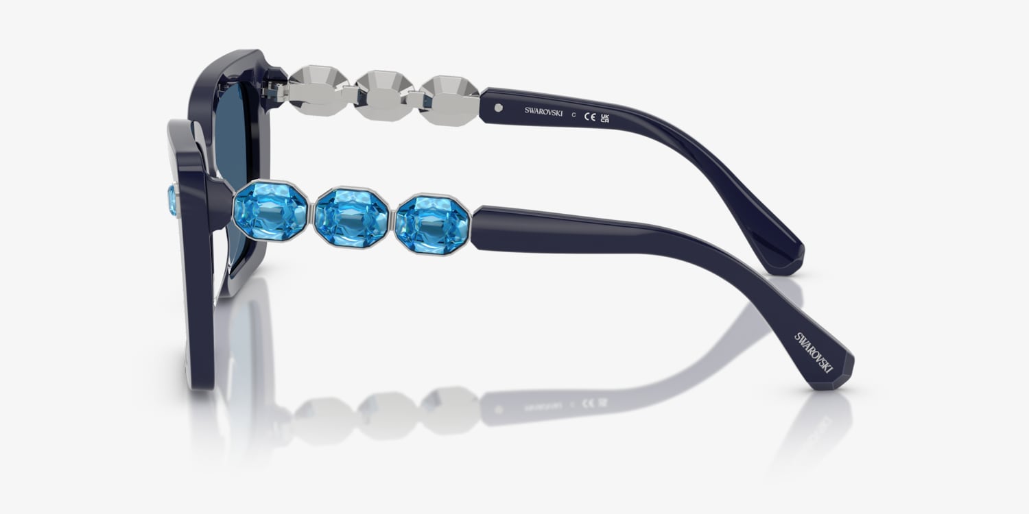 新品即発送　Swarovski サングラス 0SK6025F レディース Swarovski SK6032 Sunglasses | LensCrafters