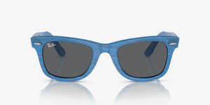 New original rayban glasses... CHEAP!! NEW Ray-Ban RB2132 NEW WAYFARER 622/17 3N Blue Mirror 55mm  main image 2