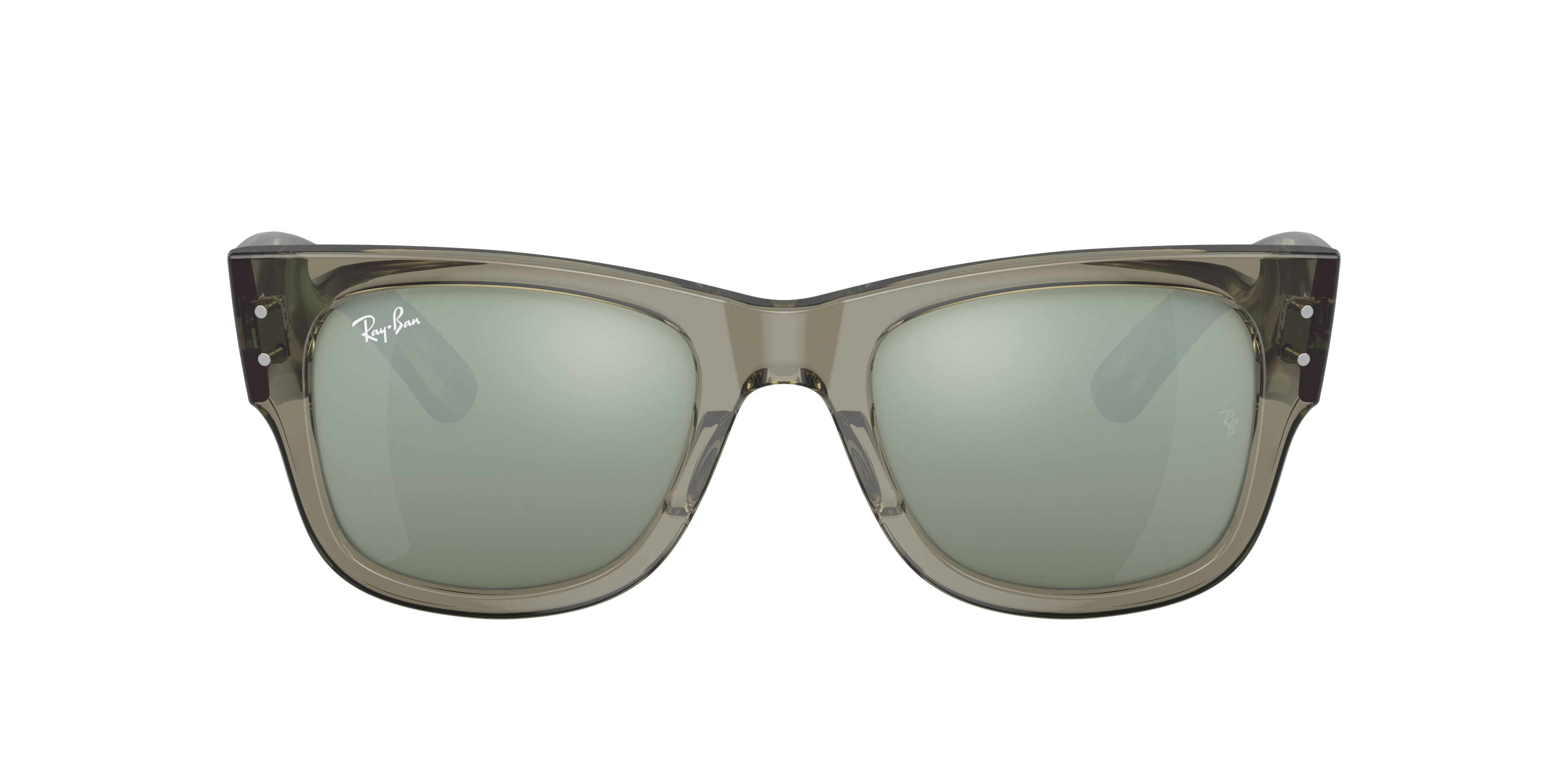小物 Ray-Ban WAYFARER OCTAGONAL Ray-Ban RB0840S Mega Wayfarer M (51 - 21) with Green lenses