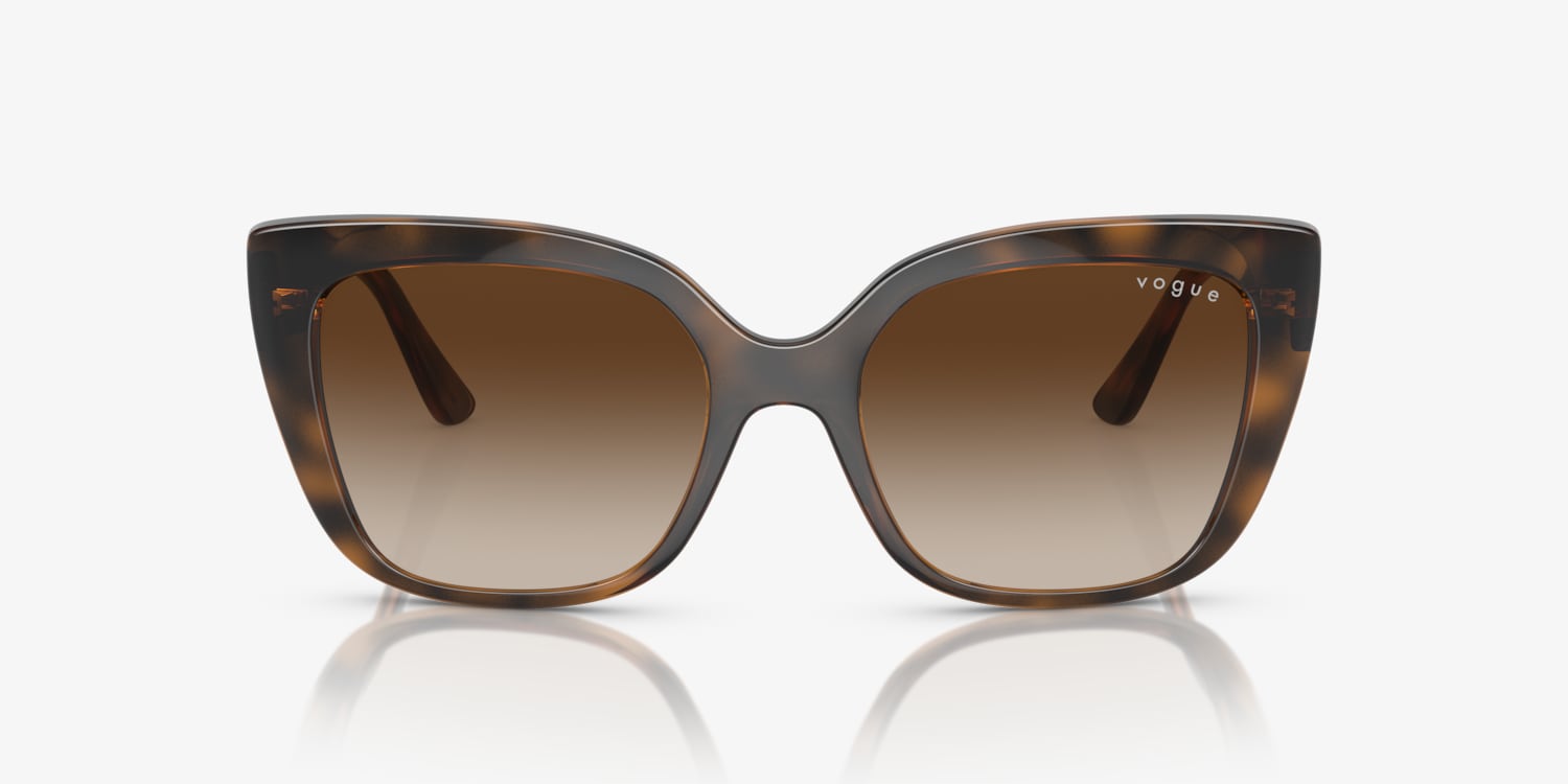 【美品】OVY Recycled Nylon Vogue VO5378 eyeglasses for women in Ivory Tortoise