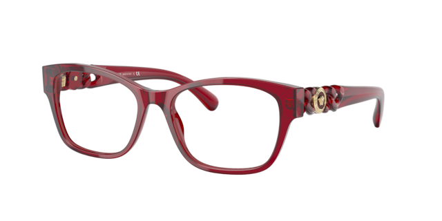 Versace Woman Transparent Red