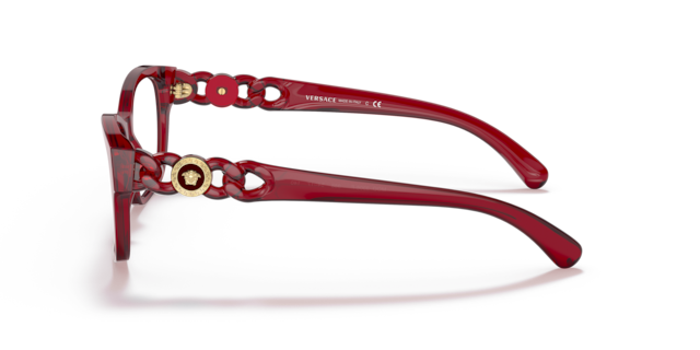 Versace Woman Transparent Red