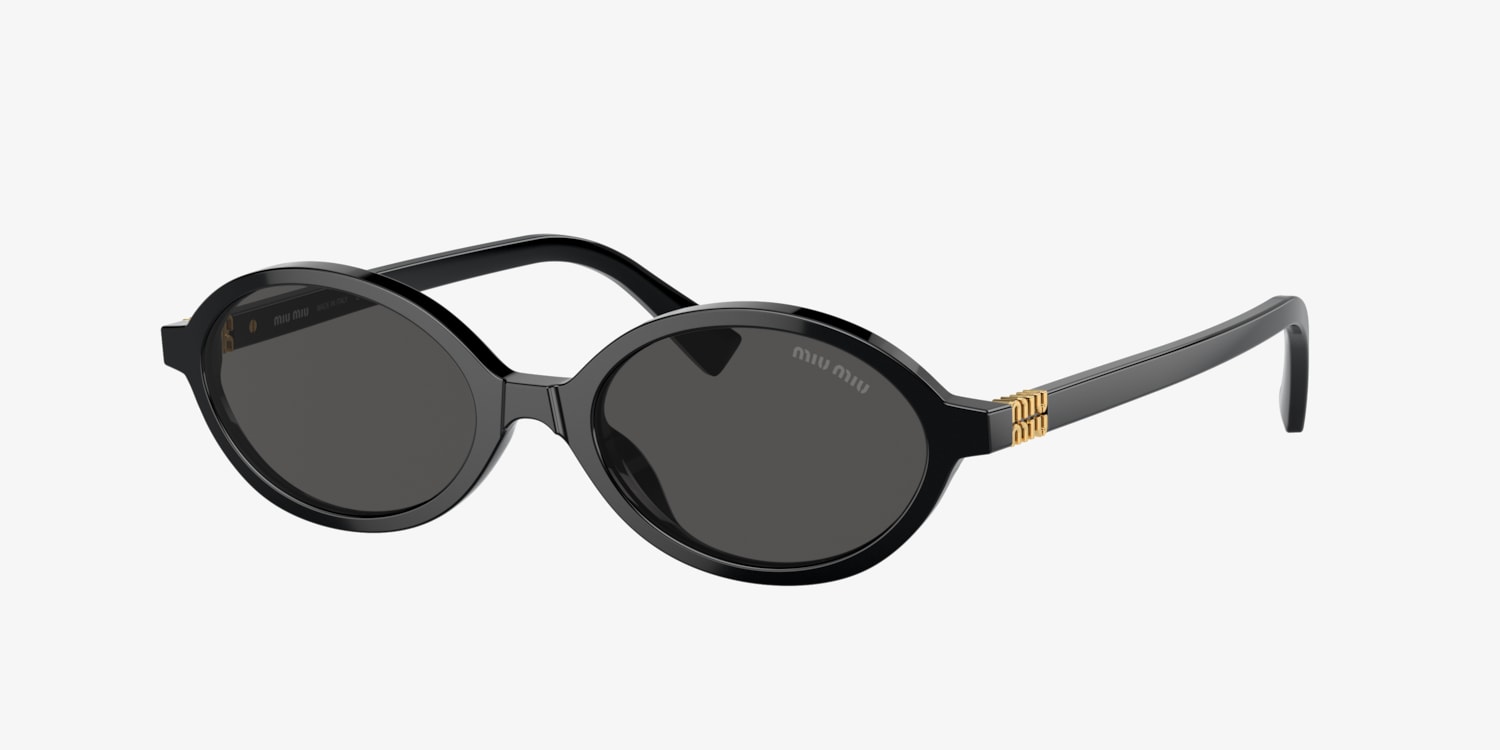 ミューフル Miu Miu MU B04S L (53 - 22) with Violet lenses and Brown