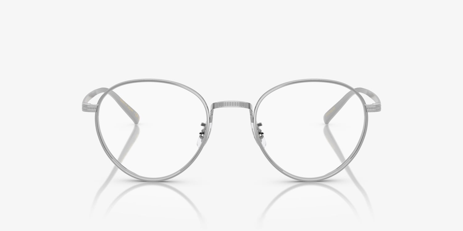 OLIVER PEOPLES シルバーラウンドメガネ OV1186 Eyeglasses Silver | Oliver Peoples International