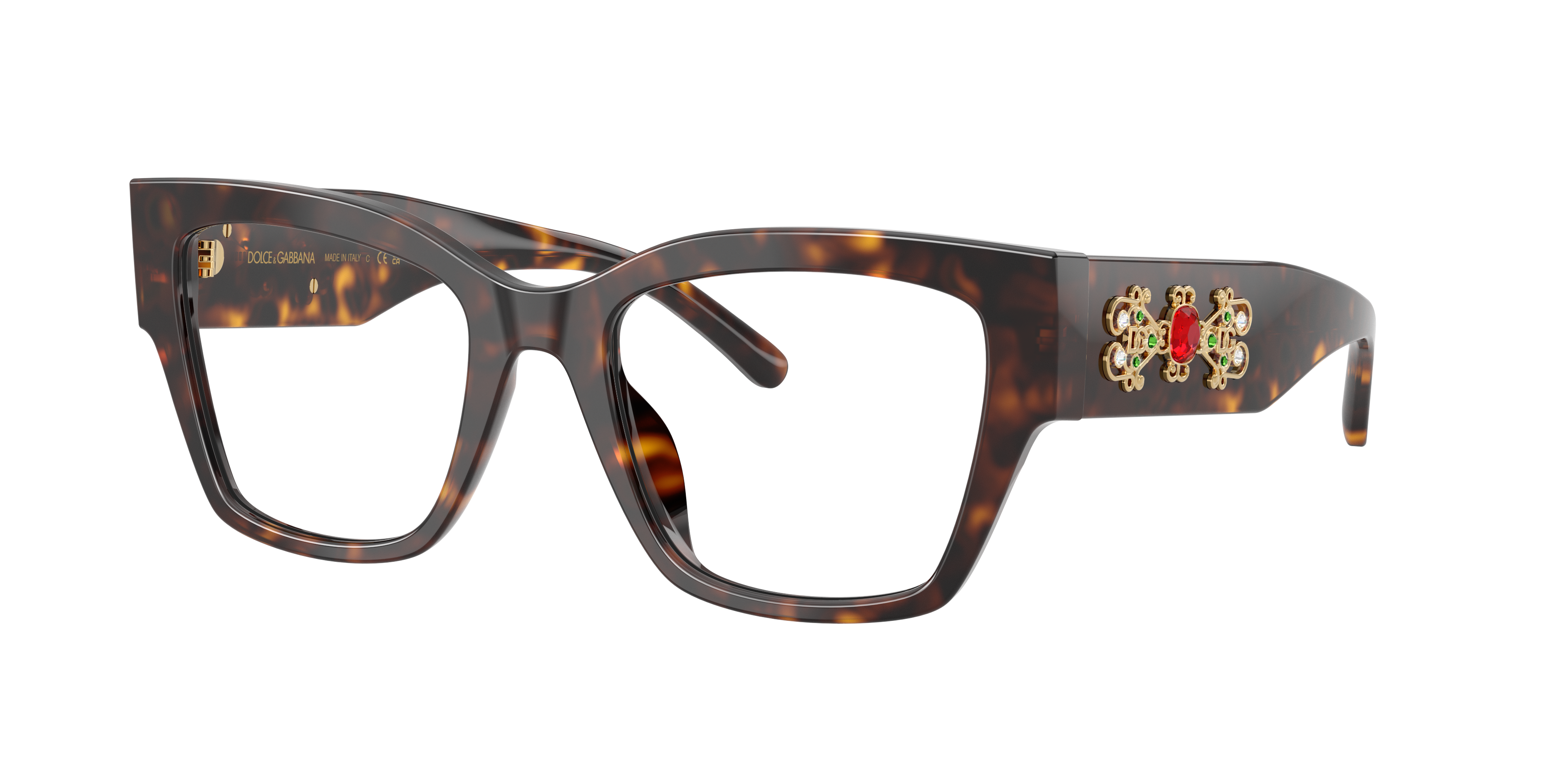 golsta　DOLCE＆GABBANA　紋章デザイン総柄 Dolce & Gabbana DG3435B Eyeglasses | LensCrafters