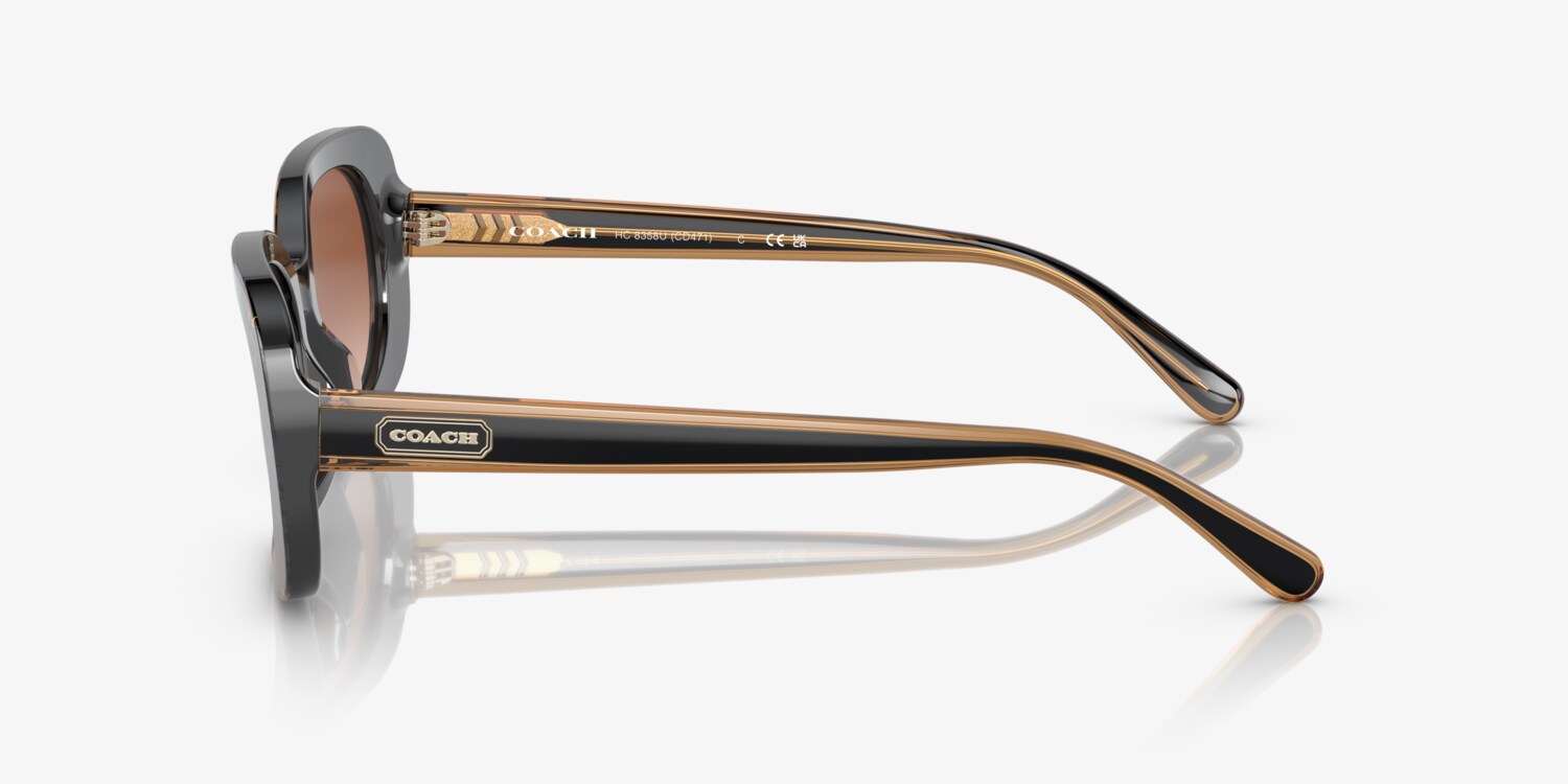 New Coach HC8077F L540 5157/11 Black Tokyo Tortoise Lindsay Sunglass 0HC6089__5120_000A.png?  main image 3