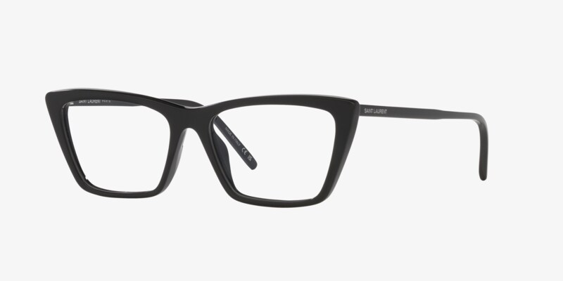 Saint Laurent SL 776 Eyeglasses | LensCrafters NWT Yves Saint Laurent SL 776 Black 53mm Eyeglasses main image 0