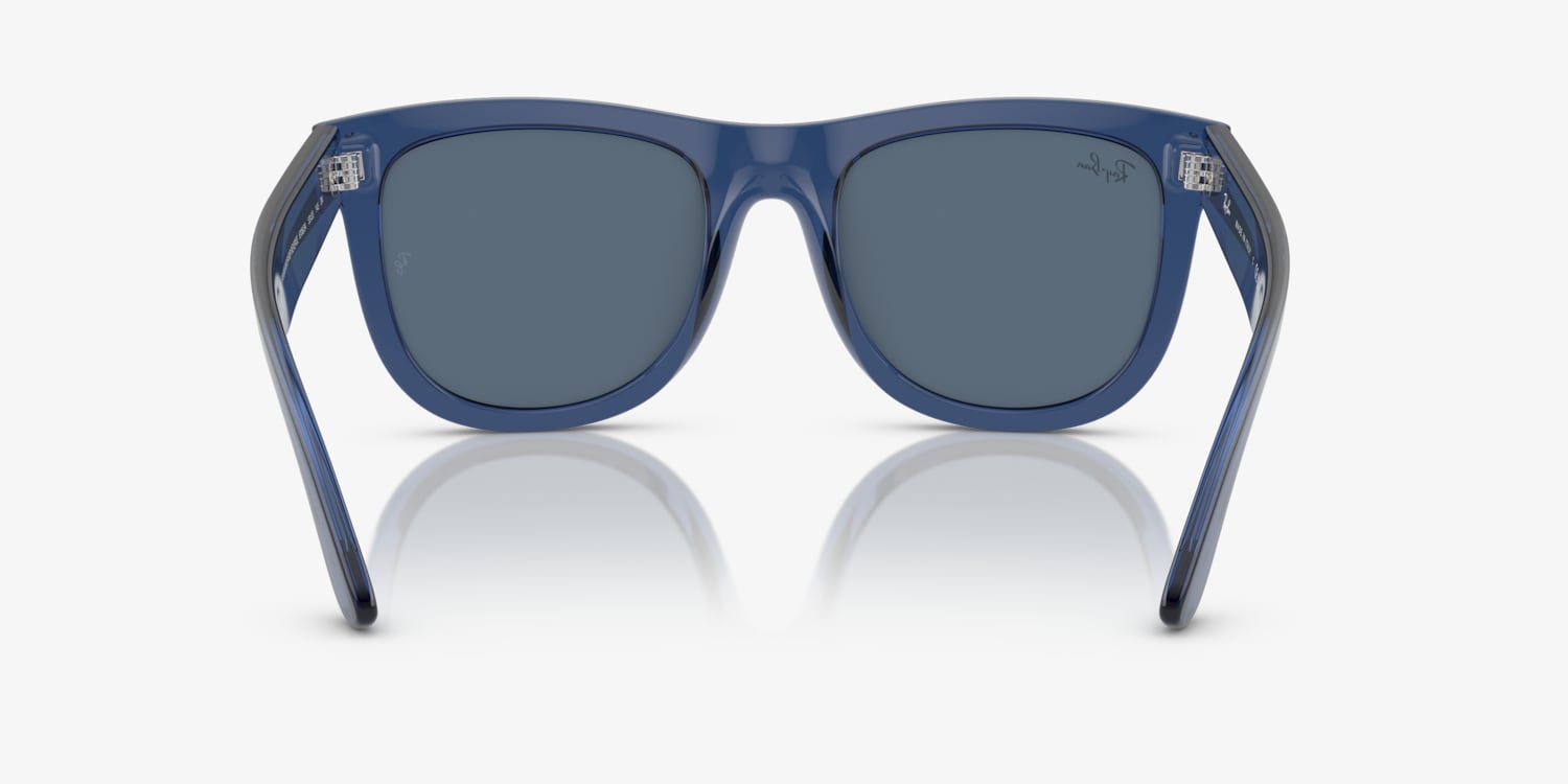 小物 Ray Ban Reverse Wayfarer blue lens New Ray-Ban RBR0502S Wayfarer Reverse Sunglasses | LensCrafters