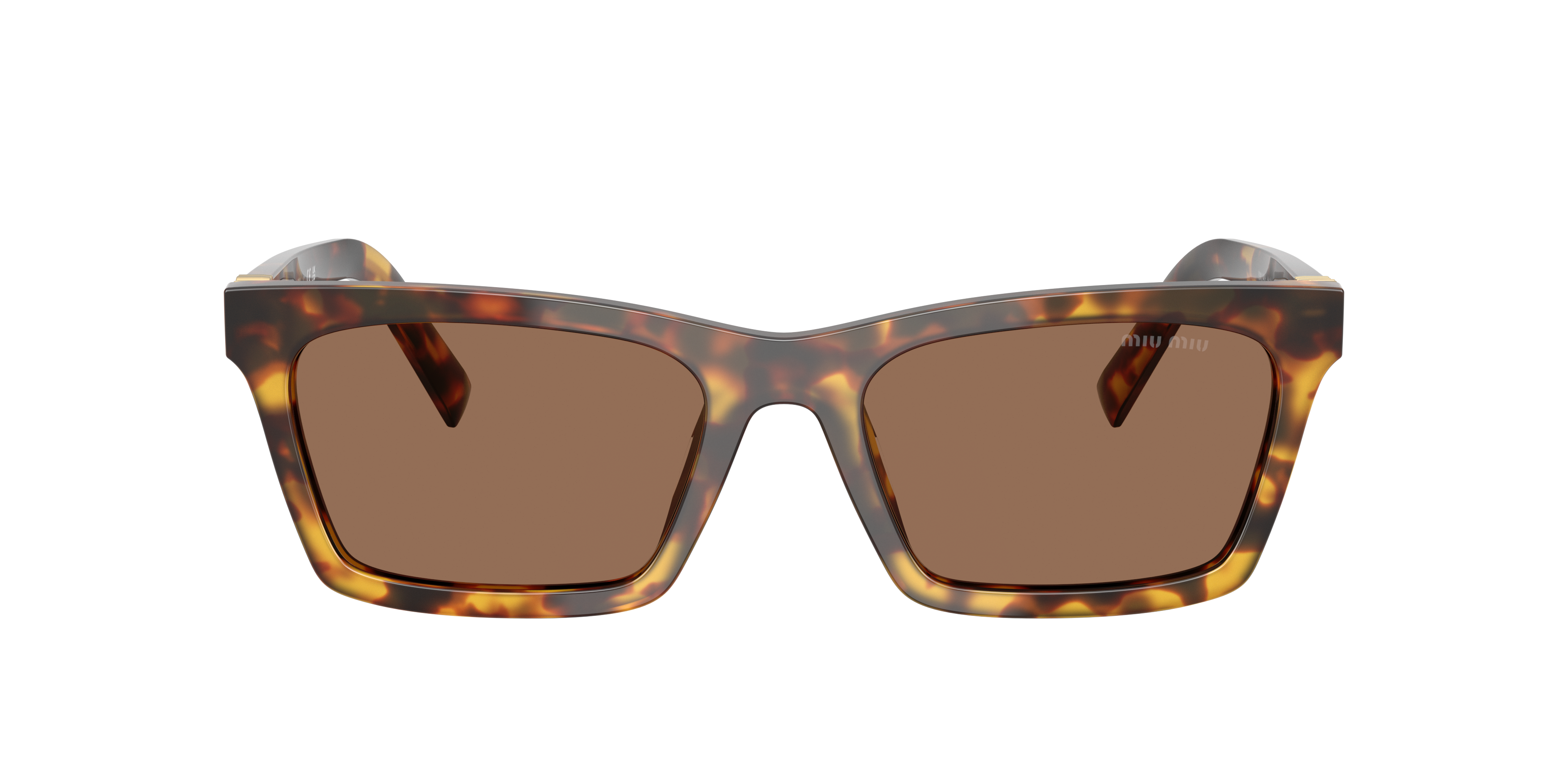 Miu Miuミュウミュウ サングラス 0MU A05S Miu Miu MU A05S Rectangle Sunglasses | EyeOns.com