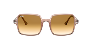 Ray-Ban サングラス 0RB1973 SQUARE II SQUARE II Sunglasses in Transparent Brown and Light Brown