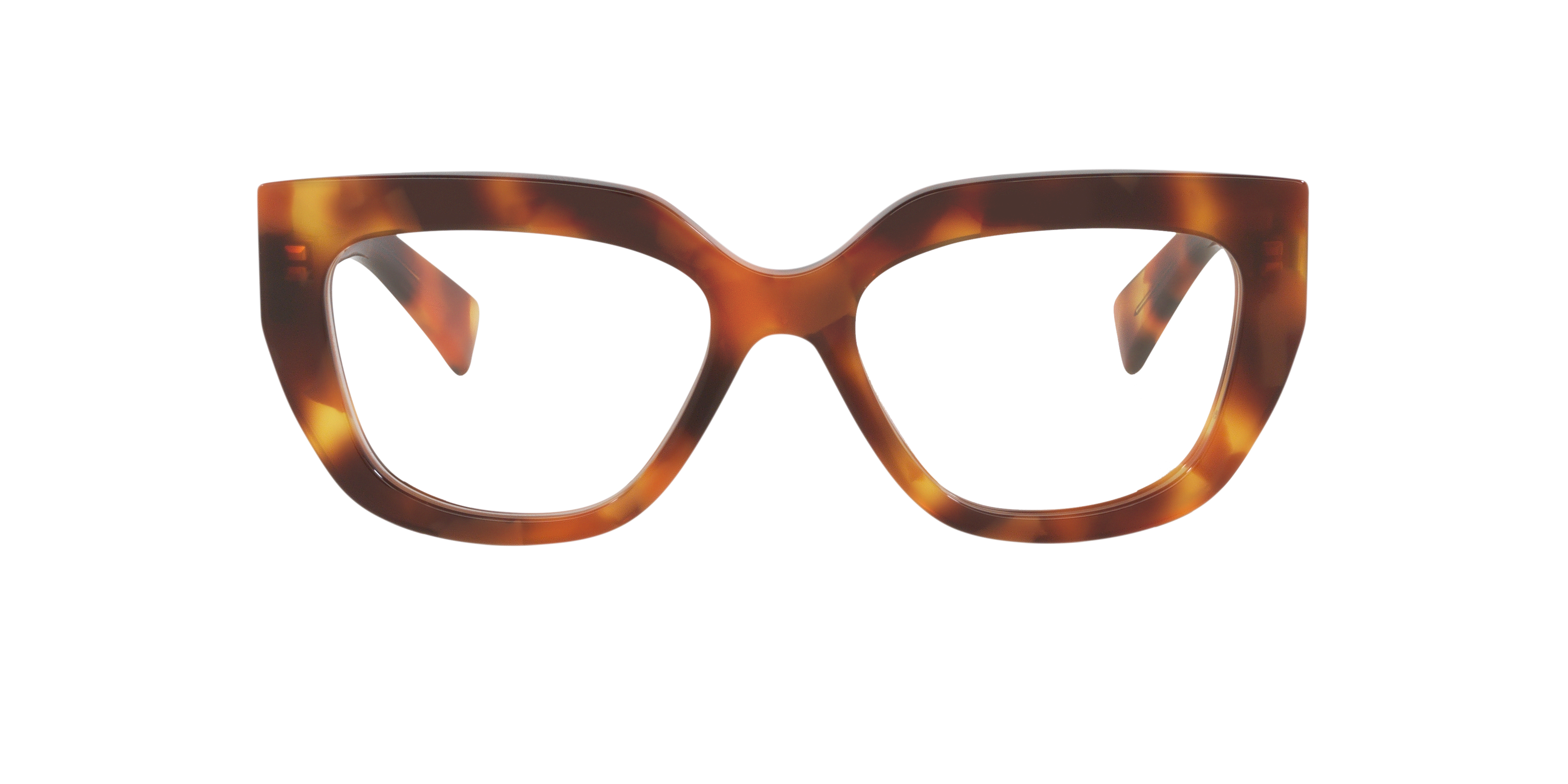 GUCCI サーモント　ハーフリム　オレンジ系　ブラウン系の度なしレンズ Gucci GG1847O Eyeglasses | LensCrafters