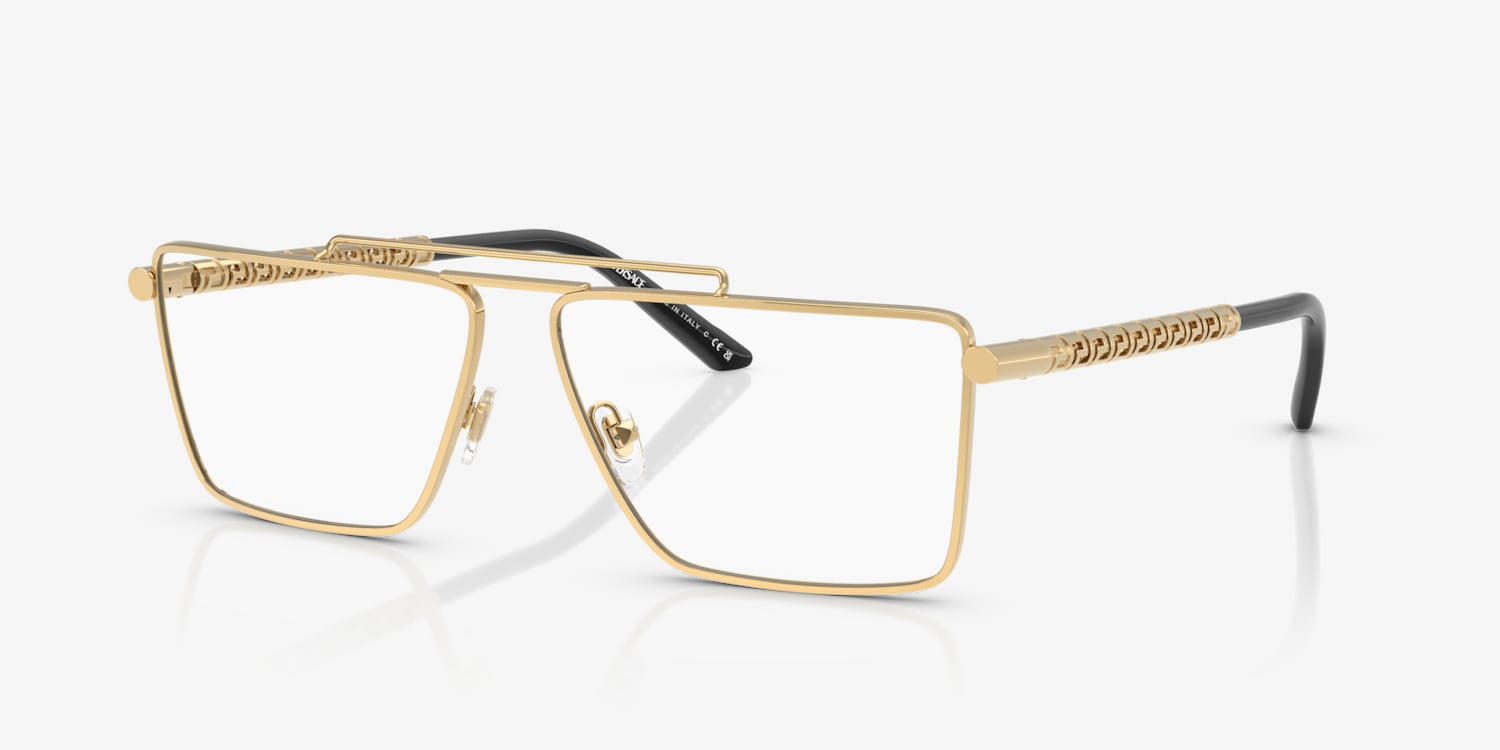 w*n様 【超美品】Studio Daydream-KCMOD_V9.0_Gol Versace VE1295 Eyeglasses | LensCrafters