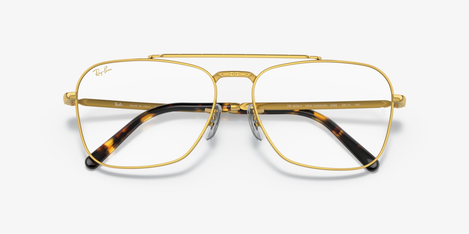 Ray-Ban RB3636V New Caravan Optics Eyeglasses | LensCrafters