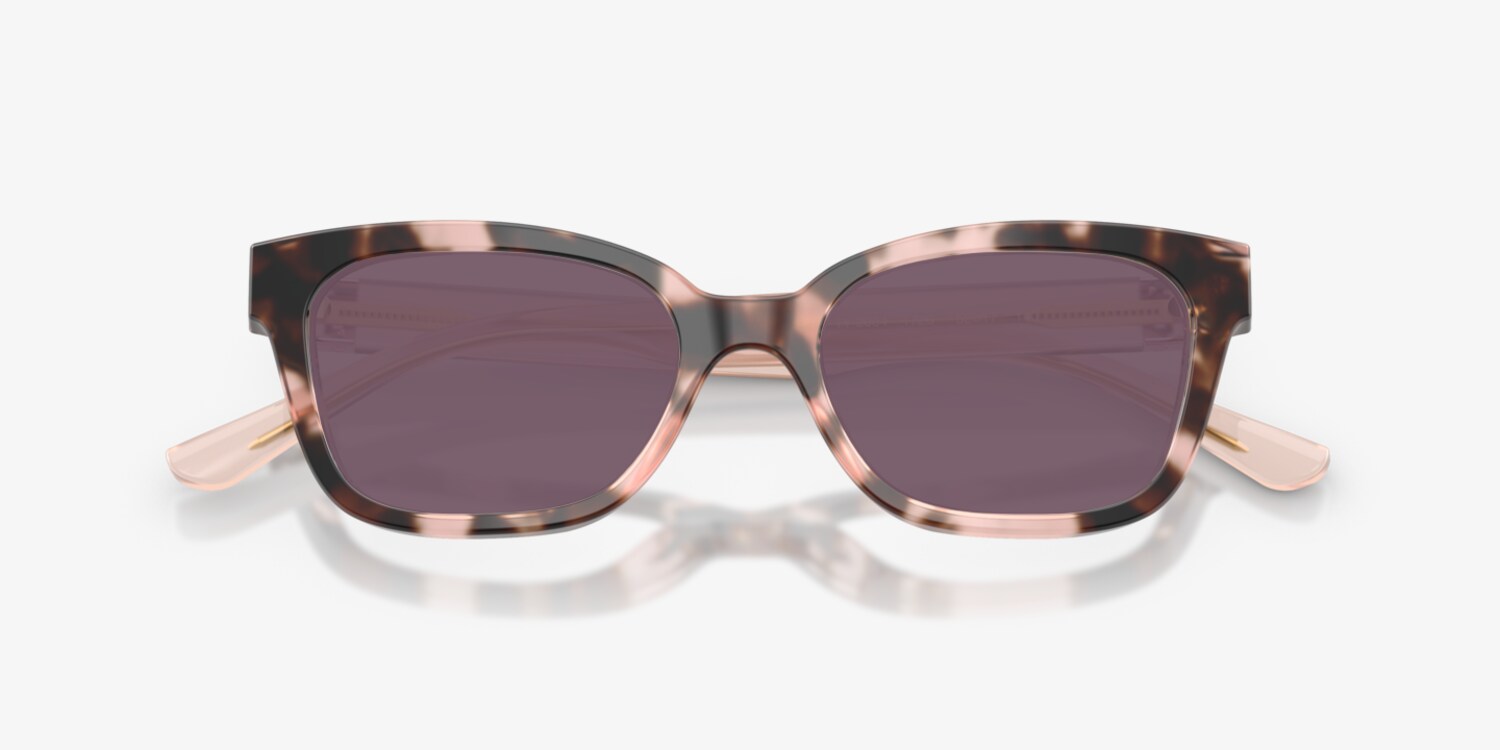 Tory Burch Sunglasses in blush & beige tortoise frame with blush arms. Tory Burch TY2084 Eyeglasses | LensCrafters main image 2