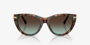 Tiffany & Co. W-SG-4278 TF 4115 - 82043B Sunglasses Olive Glitter w/ Brown lens Tiffany TF4047B Sunglasses | LensCrafters main image 3