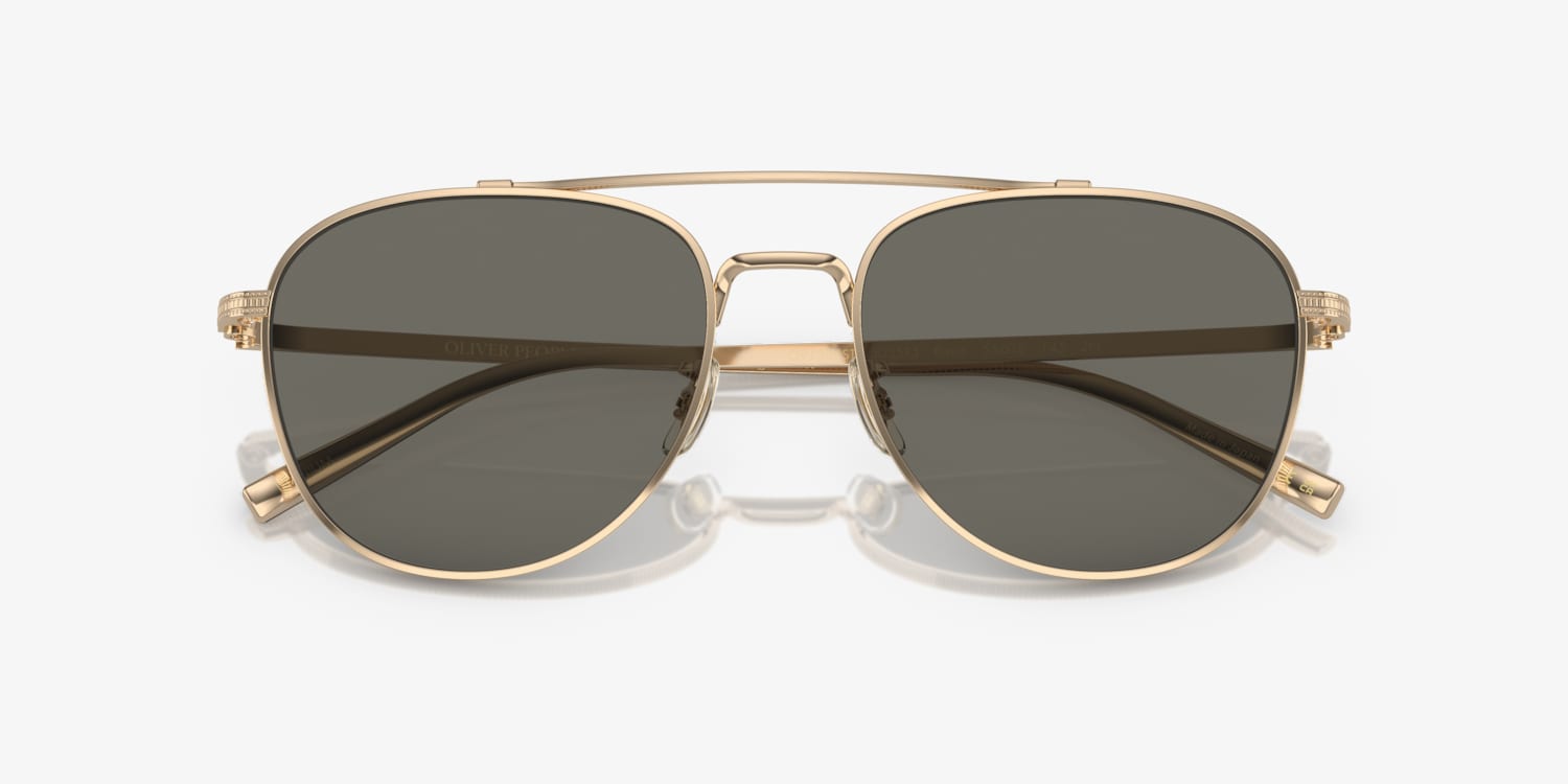 OLIVER PEOPLES RIVETT サングラス Oliver Rivetti Sunglasses in Gold | Oliver®