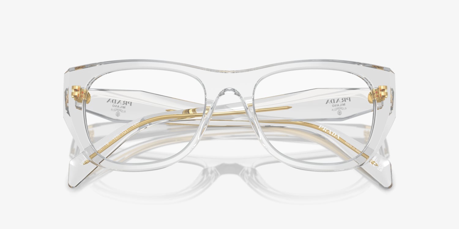 小物 03ss archive prada clear eyewear y2k Prada PR A18V Eyeglasses | LensCrafters