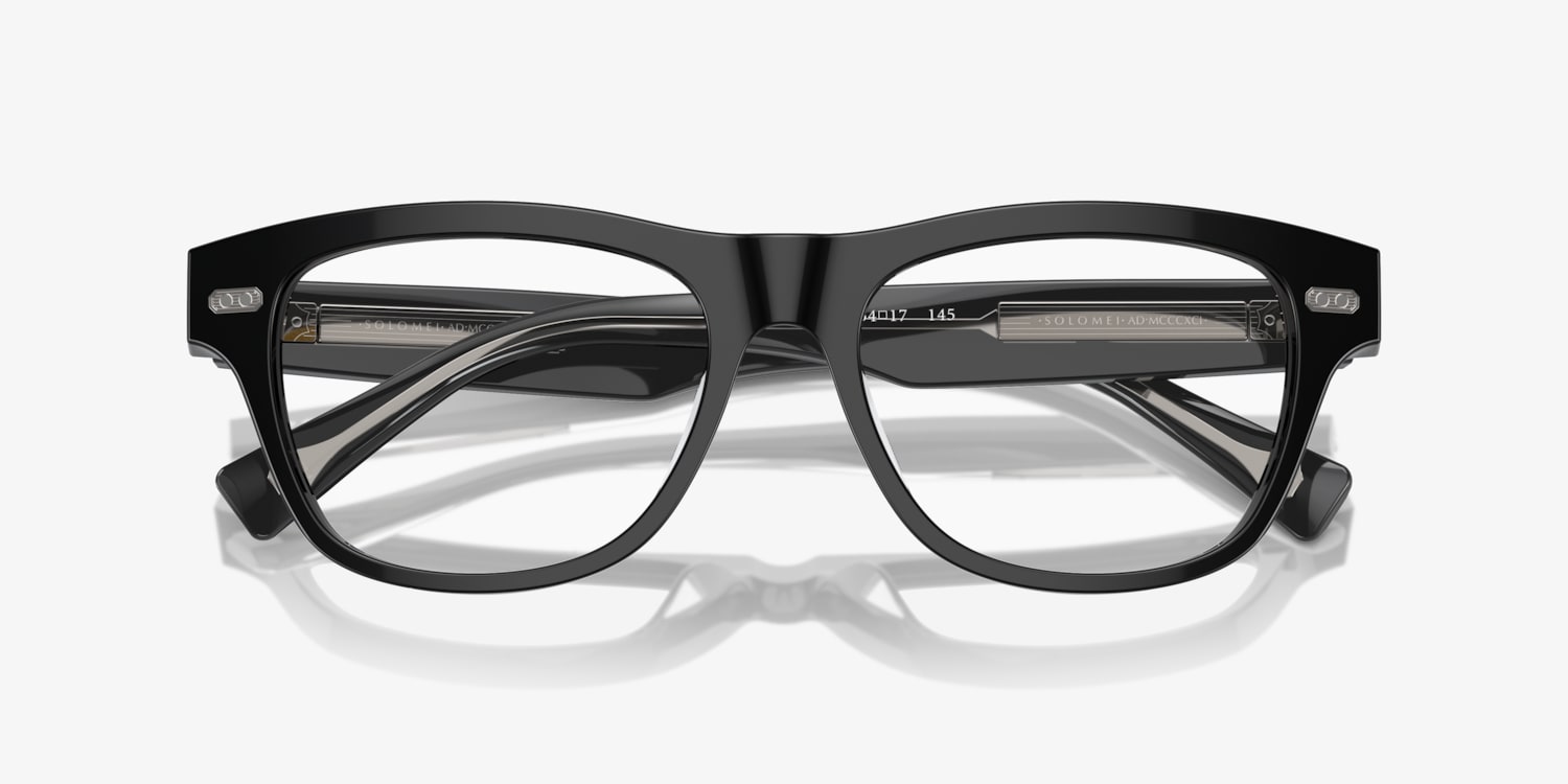 ブルネロクチネリ 眼鏡フレーム BC3005 1003 BLACK Brunello Cucinelli BC3005 Eyeglasses | LensCrafters