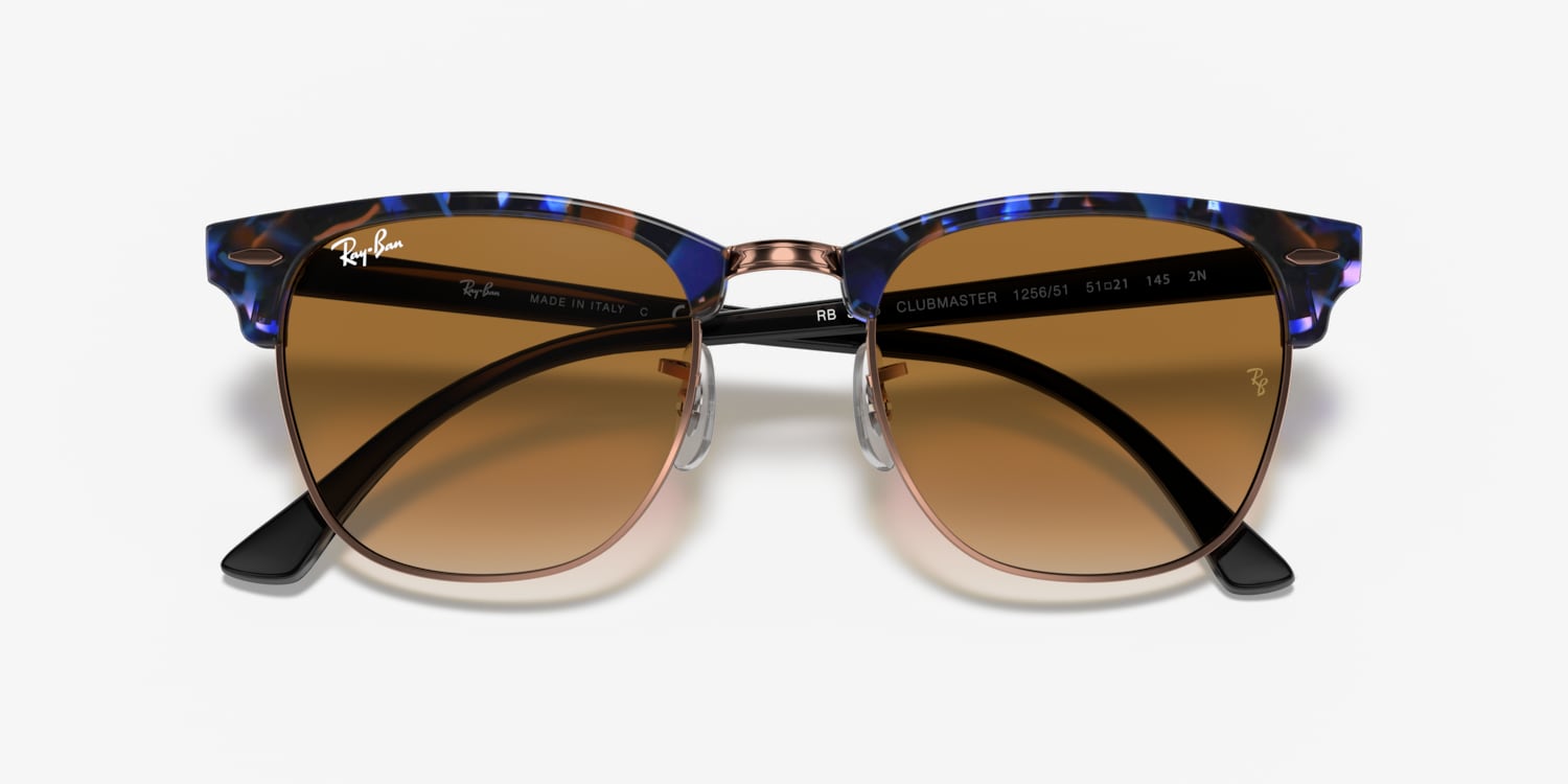 Ray-Ban RB3016 Clubmaster Fleck Sunglasses | LensCrafters