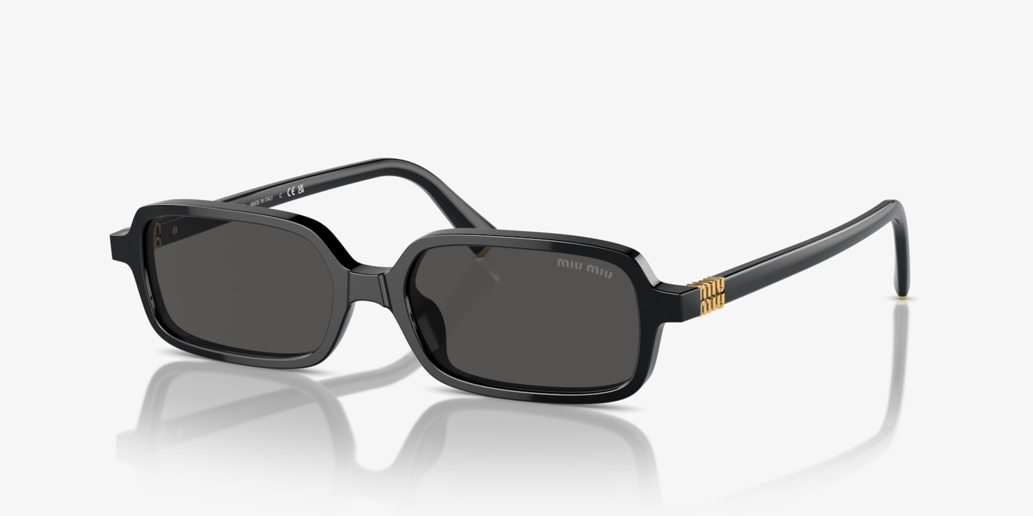 M♡  Miu Miu Cut-Out Logo Metal & Plastic Butterfly Sunglasses
