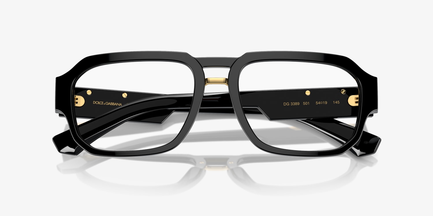 Dolce&Gabbana 36ハーフ(23.5~24㎝) Dolce & Gabbana DG3389 Eyeglasses | LensCrafters