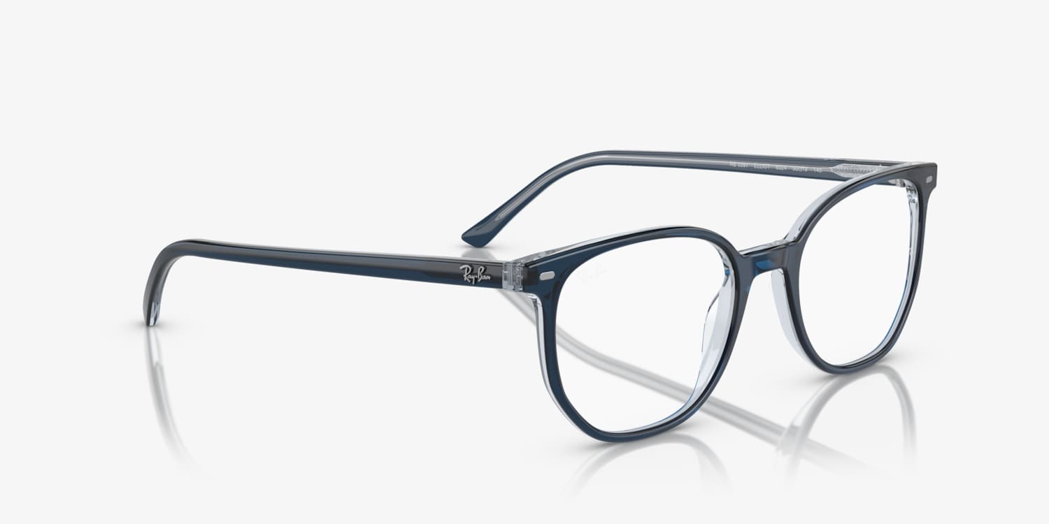 Ray-Ban 5397F ELLIOT ライトブルー ELLIOT OPTICS Eyeglasses with Blue Frame - RB5397 | Ray-Ban® US