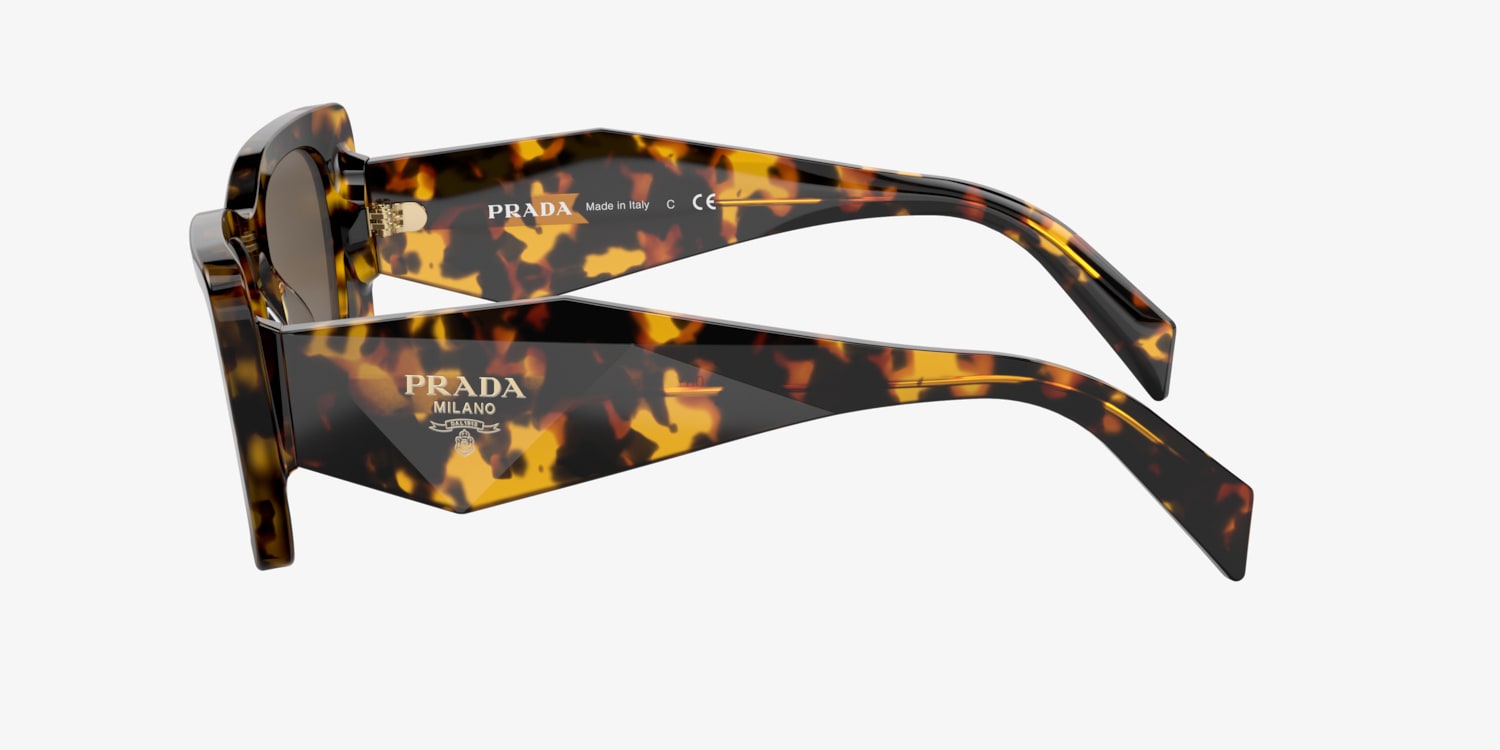 プラダ PRADA サングラス PR18US キャッツアイ アーモンド　べっ甲 Prada PR 08YS Sunglasses | LensCrafters