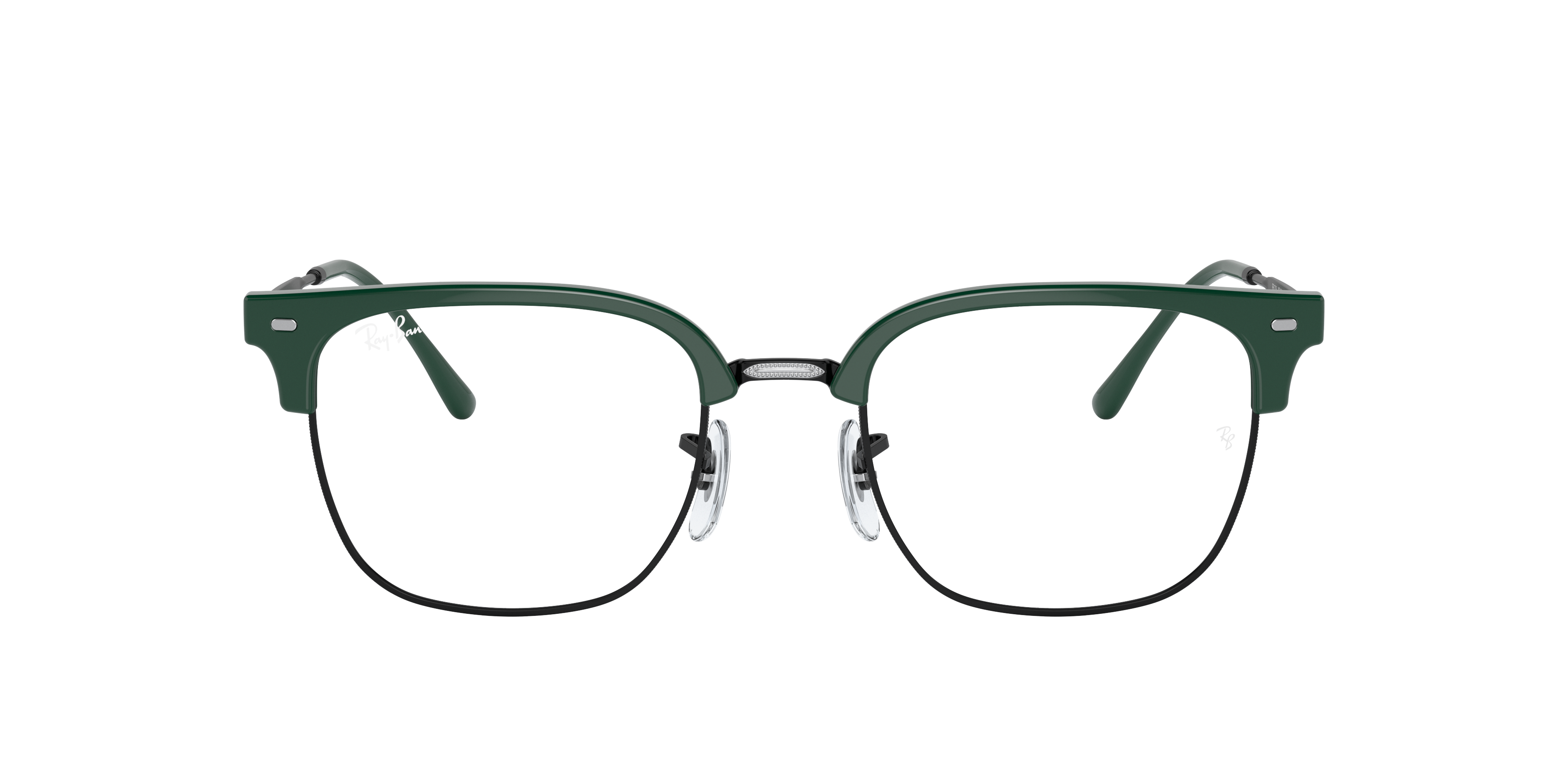 レイバン　クラブマイスター Ray-Ban Clubmaster Blue-Violet Light Clear L (51 - 21) with