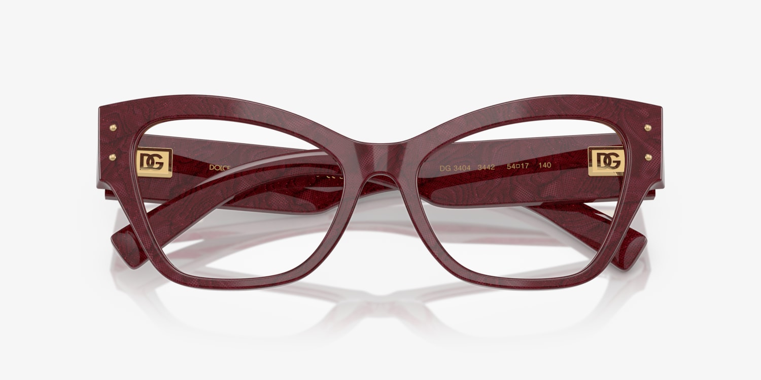 Dolce & Gabbana DG3404 Eyeglasses | LensCrafters
