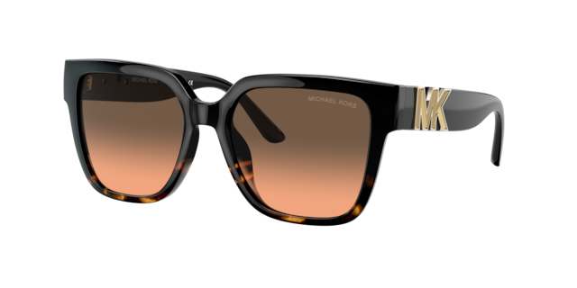 Michael Kors Woman Black, Dark Tortoise