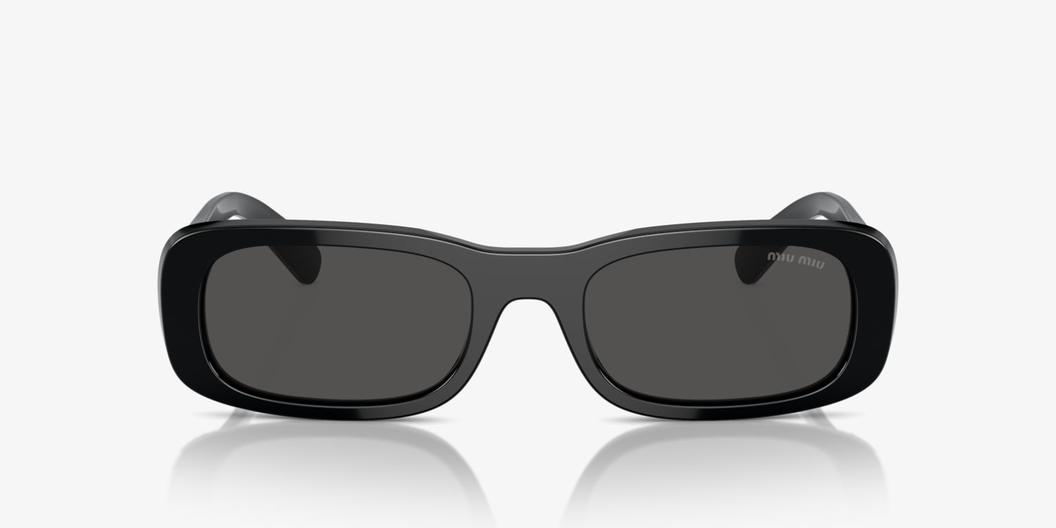 ふ*ー様 美品　Miu Miu ラウンドサングラス ブラック Miu Miu MU 11WS Sunglasses | LensCrafters