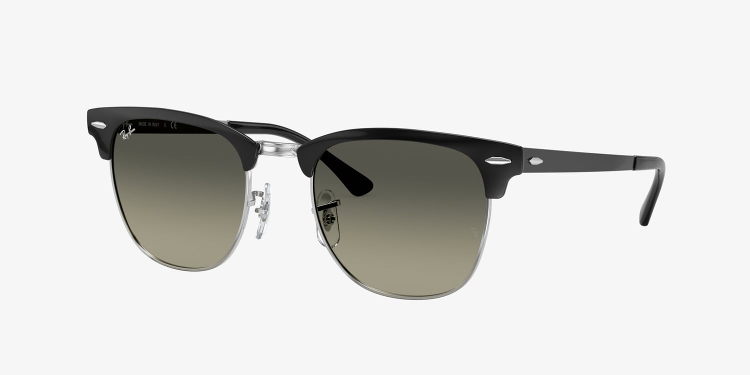 小物 Ray-Ban CLUBMASTER Ray-Ban RB2176 Clubmaster Folding L (51 - 21) with Green lenses