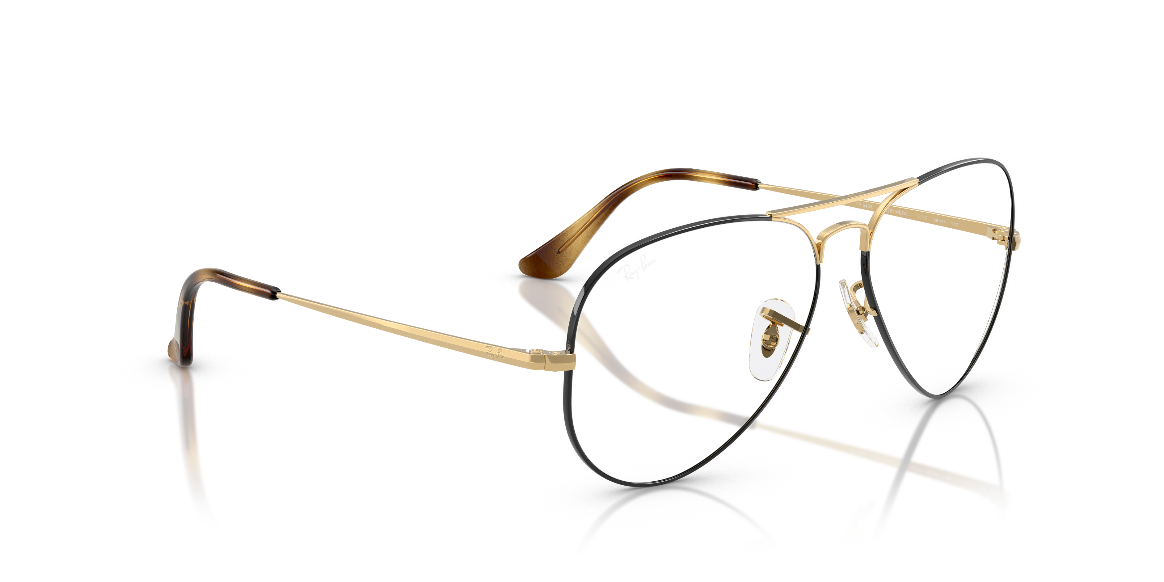 RB6489 Aviator Optics