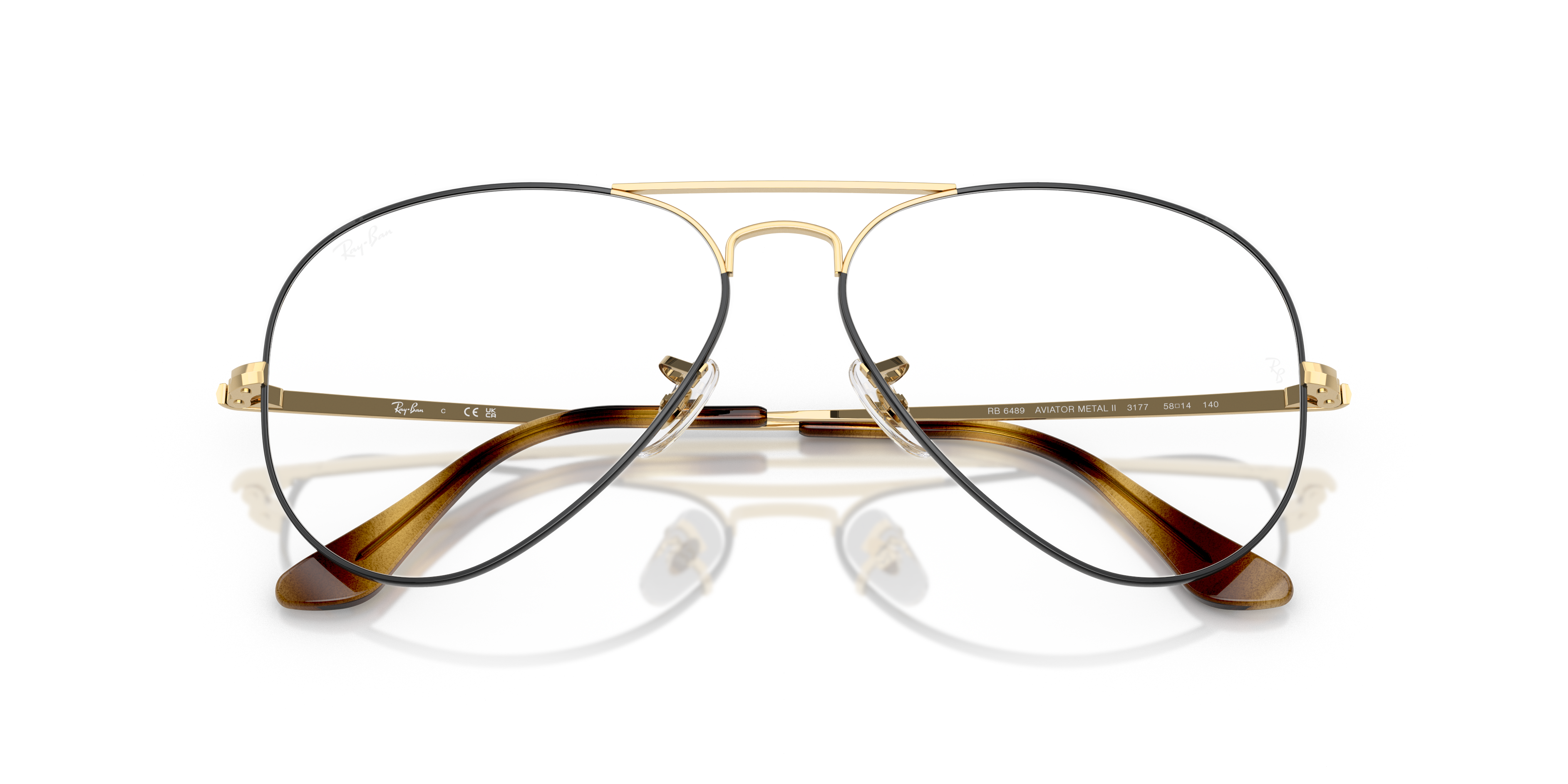 RB6489 Aviator Optics