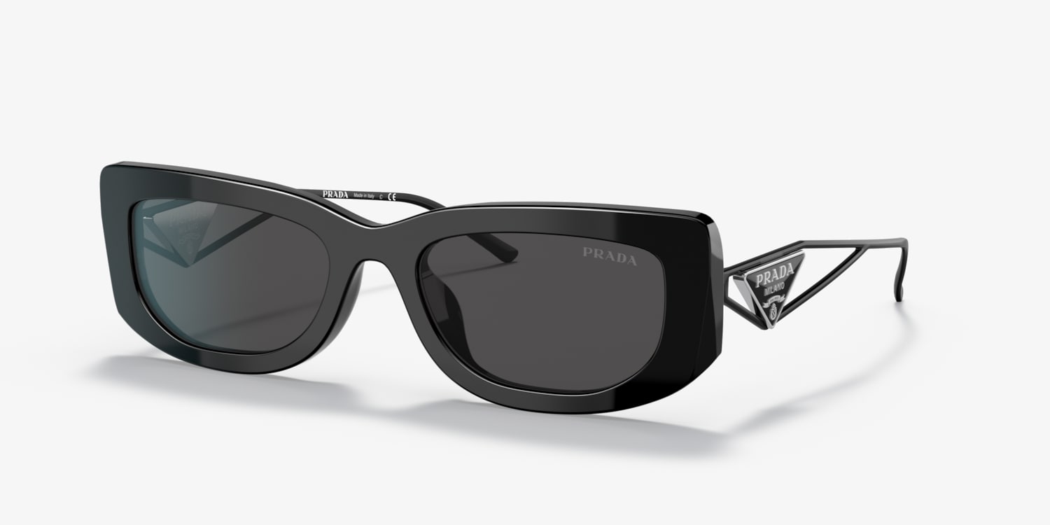 PRADA SPR14Y プラダサングラス ピンクレンズ トライアングルロゴ入りサングラス | PRADA