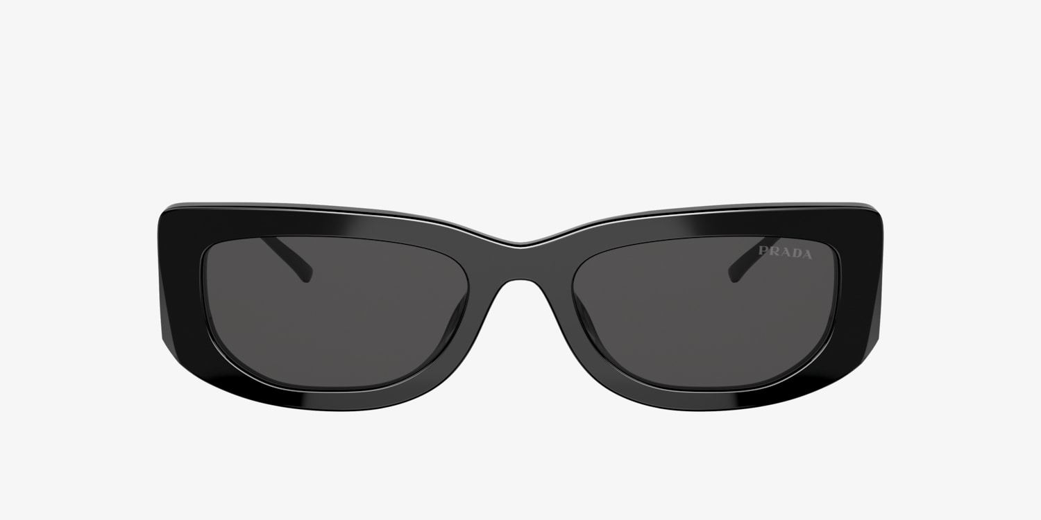 PRADA　プラダ　サングラス　SPR14N　5749 Prada Symbole sunglasses in acetate with triangle logo - White