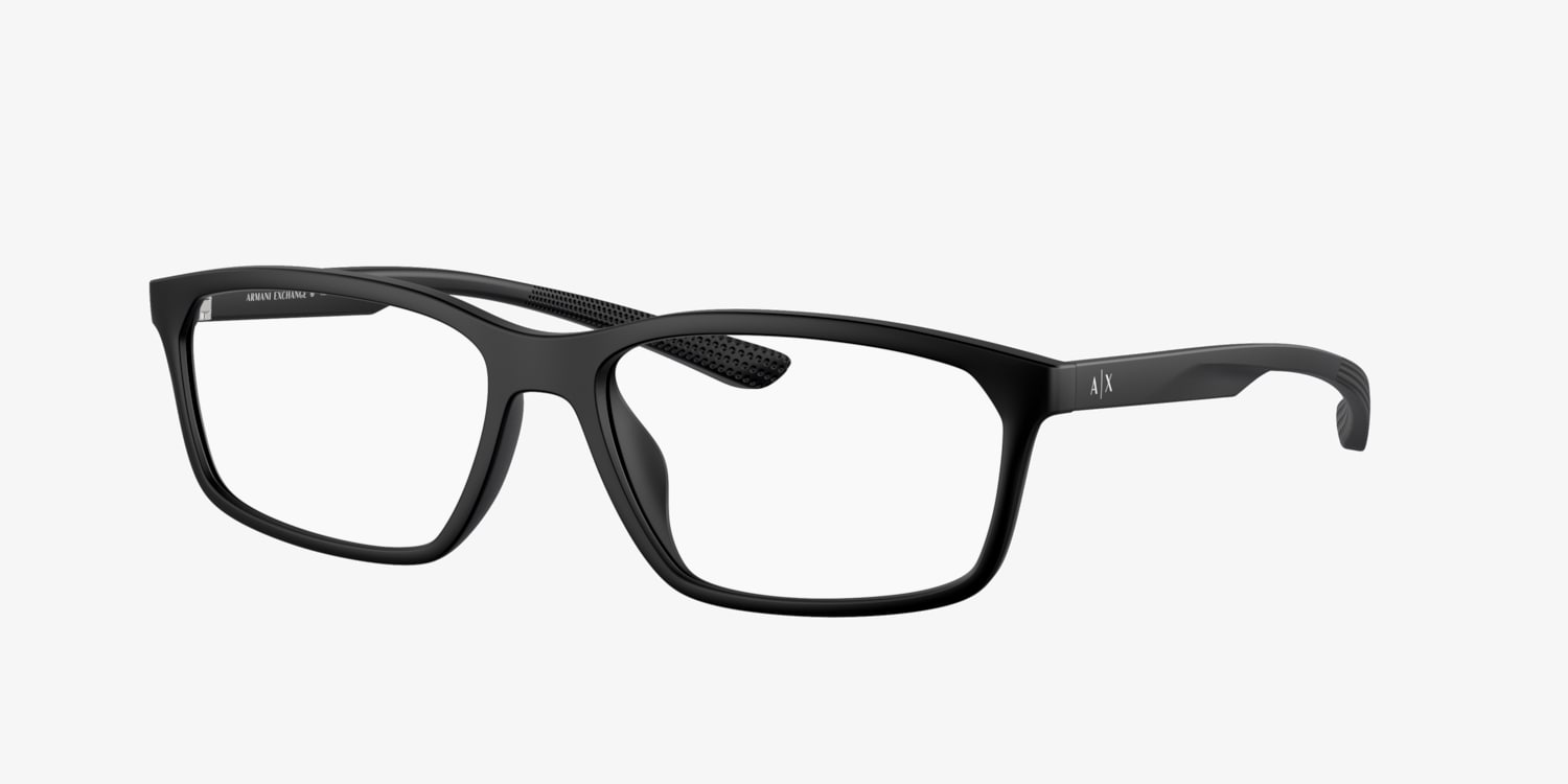 Armani Exchange ブラックファー Armani Exchange AX4140SF L (56 - 17) with Grey lenses and