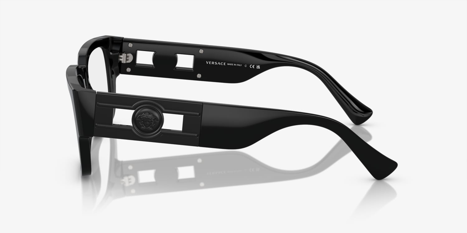 VERSACE エンドレス　グレカ　スクエアgentlemonster Versace VE3354 Eyeglasses | LensCrafters